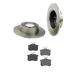 for 98-01 Audi A6 Quattro 2.8L Only with 245MM Rear Brake Rotors & Brake Pads