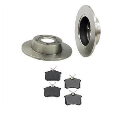 for 98-01 Audi A6 Quattro 2.8L Only with 245MM Rear Brake Rotors & Brake Pads