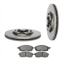 Brake Rotors & Ceramic Pads Fits 2013 Altima S Coupe 2Dr Front 31464 CD815