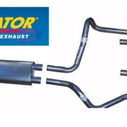 Escape doble Ford F150 2004-2008 con silenciador XLERATOR (excepto modelo Heritage)