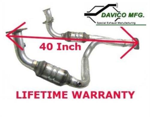 Avalanche 1500 5.3L 2002-03 Davico SHORT 40 Inch 19010 Catalytic Converter