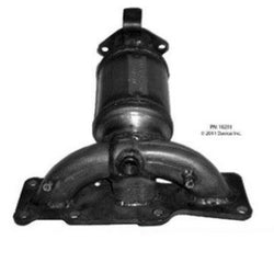 2006 to 2011 Sedona 3.8L Front Left Radiator Side Manifold Catalytic Converter