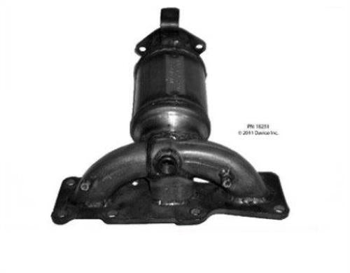 2006 to 2011 Sedona 3.8L Front Left Radiator Side Manifold Catalytic Converter