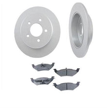 2001 2002 2003 Acura 3.2 CL (2) Rear Brake Rotors & Metallic Pads