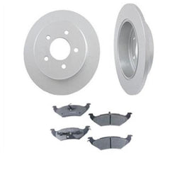2001 2002 2003 Acura 3.2 CL (2) Rotores de freno trasero y pastillas metálicas