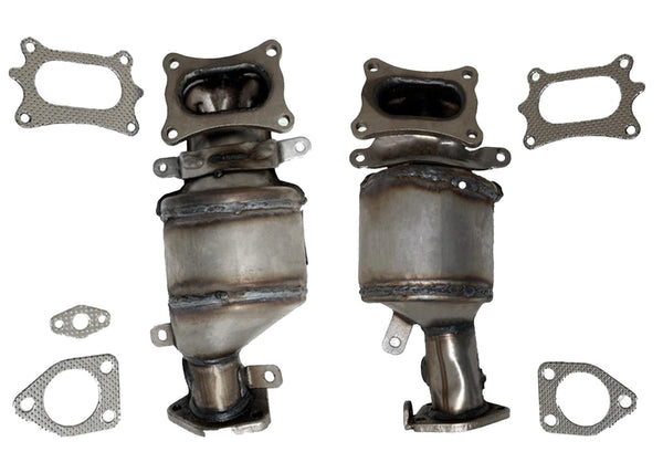 For 2009-2014 TL 2008-2015 Accord V6 Front & Rear Manifold Catalytic Converter