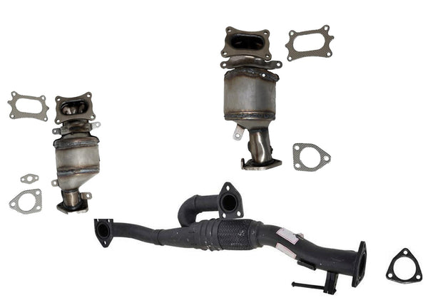 Fits 08-11 3.5 Accord 4DR Automatic Transmission Converters & Underbody Y Pipe