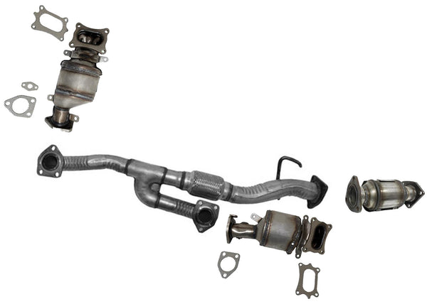 Left Right Converters Y Pipe Converters For Honda Accord 08-12 V6 18210-TA6-A01