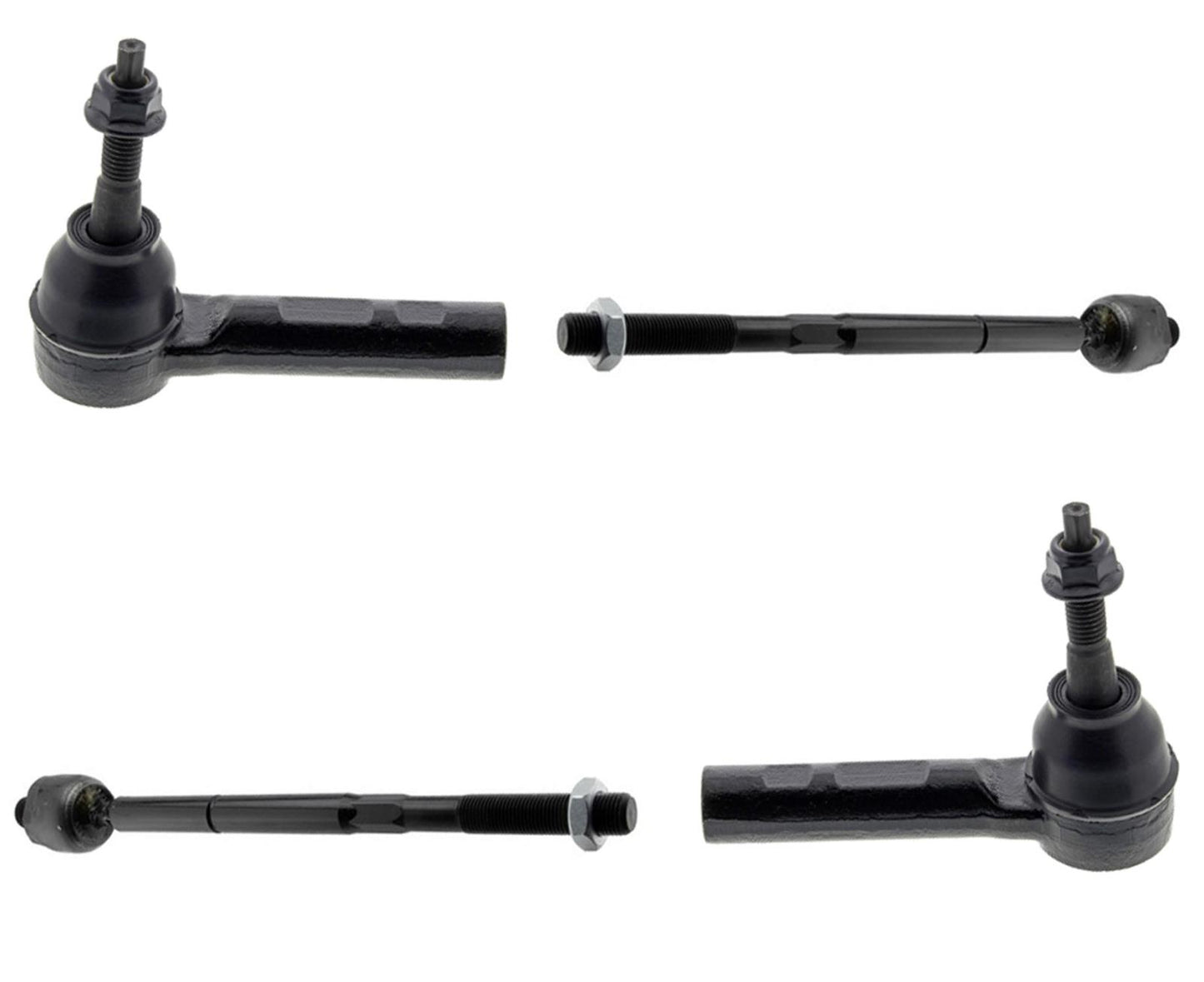 Front Left & RIght Inner & Outer Tie Rods For Chevrolet Impala 2014 2015 2020