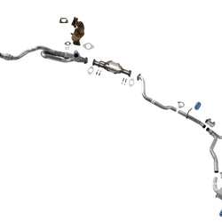 Resonator Pipe Dual Muffler Exhaust System for GMC Acadia Denali 2013 2015 2016