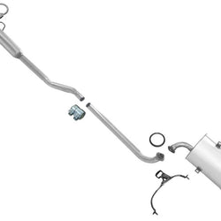 Resonador medio y silenciador con suspensión para Toyota Corolla 1.8L 1998-2002