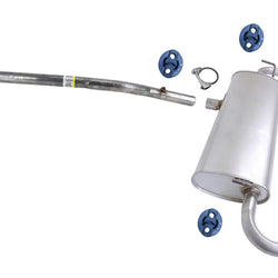 Rear Extension Pipe Rear Muffler for Toyota Rav4 2019 2020 2021 2022 2023 Gas