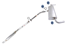 Weld on Rear Extension Pipe Rear Muffler for Toyota Rav4 Hybrid 2019 2021 2023