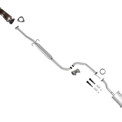 Exhaust Catalytic Converter Resonator & Muffler for Honda Civic 1999-2000 EX Si