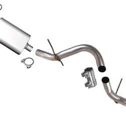Weld On Muffler Tail Pipe for Chevrolet Silverado 2019 2020 2021 2022 2023 5.3L