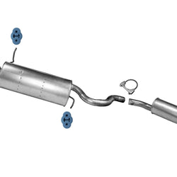 Muffler Resonator Exhaust System for Chrysler Town & Country 2008 2009 2010