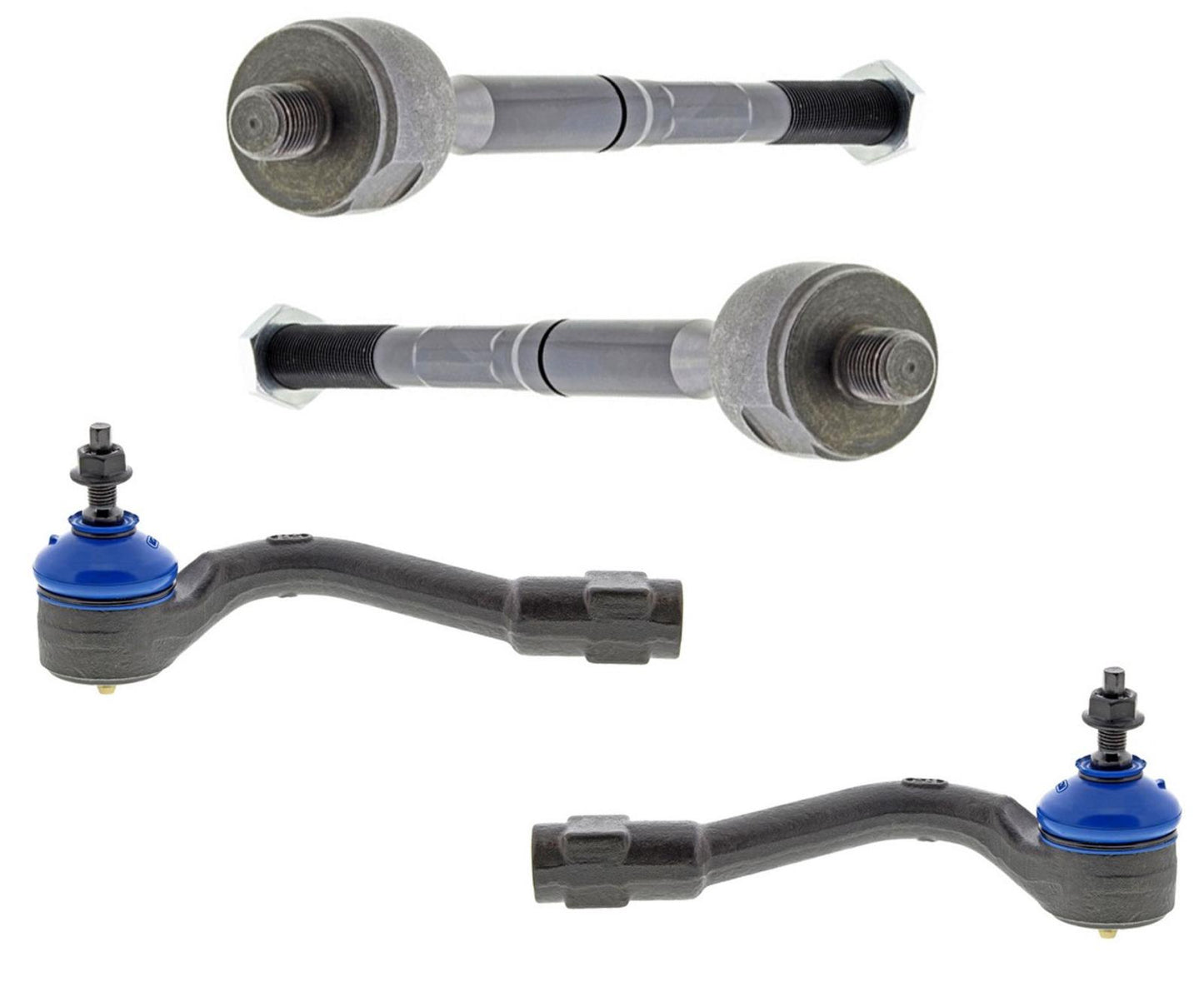 Mevotech Front Inner & Outer Tie Rods For Kia Sorento 2016-2020 All Wheel Drive