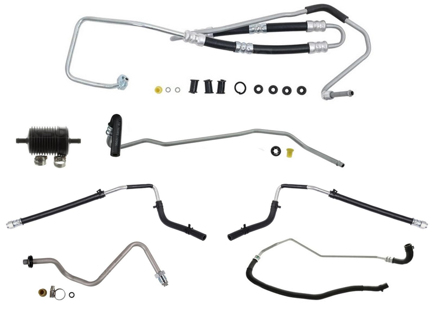 Power Steering Pressure Return Hose Kit for Jeep Grand Cherokee 2014-2015 3.6L