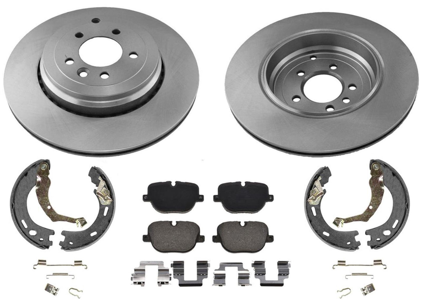 Rear Disc Brake Rotors Disc Brake Pads For Supercharged Range Rover Sport 10-13