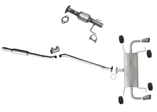 Tubo resonador de silenciador convertidor catalítico para Mazda 6 2017, puntas cromadas de 2,5 L