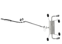 Tubo resonador del silenciador de escape soldado para Mazda 6 2014-2017, puntas cromadas de 2,5 L