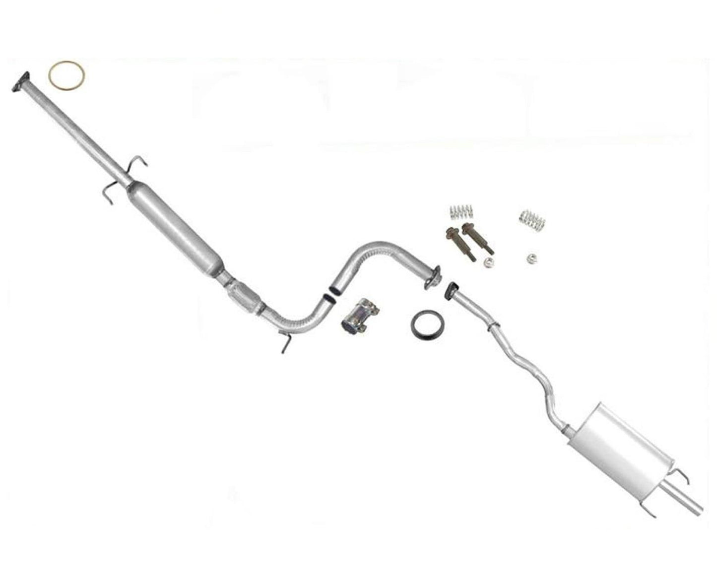 Muffler Exhaust Pipe System For 1994 Honda Accord DX 2 or 4 Door Coupe Sedan - Photo 1