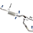 Pipe Muffler Tail Pipe Dual Exhaust for Silverado 2019-2023 139.5 Wheelbase 5.3