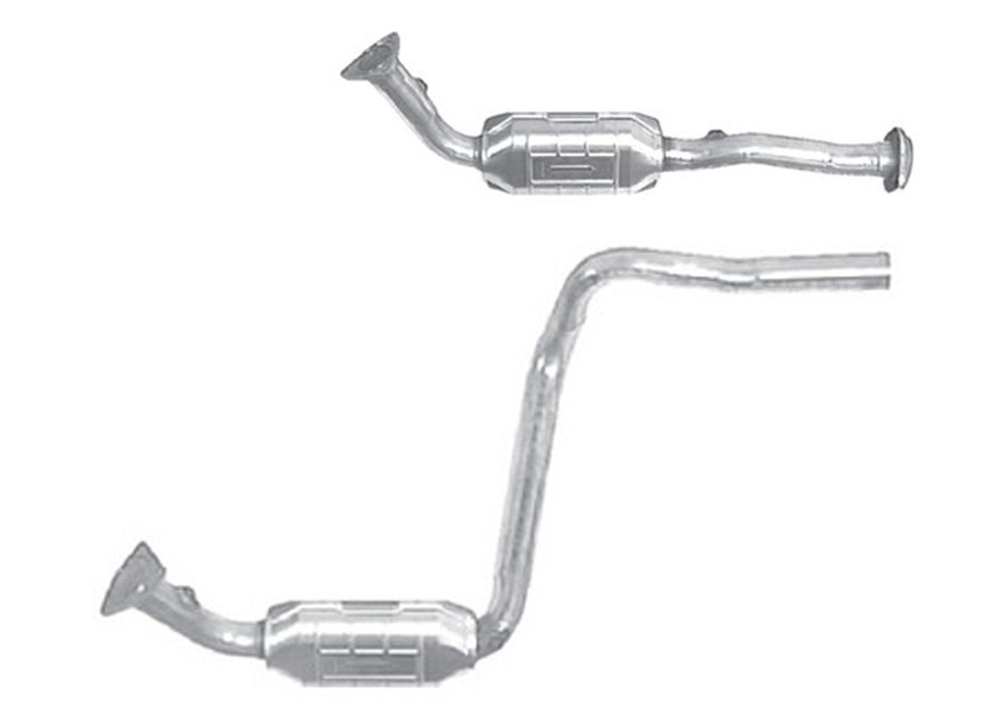 Left and Right Catalytic Converters for Hummer H2 2003 2004 2005 2006