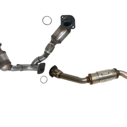 Front & Rear Catalytic Converter Made In USA For 2000-2007 Taurus 2000-05 Sable