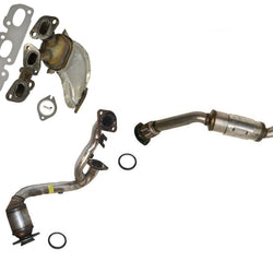 Front & Rear Catalytic Converters For Ford Taurus Vin S DOHC 24V 2000 2004 2005