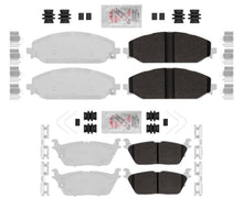 Fleet Duty Front & Rear Galvanized Brake Pads Hardware For RAM 1500 2019-2024