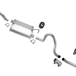 For Mustang 3.8L 1994-1998 OE Style Muffler exhaust system Flang Clamp Made USA