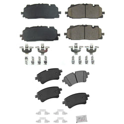 Front & Rear Ceramic Disc Brake Pads For Audi Q5 PHEV 2020 2022 2023 W/ 350MM