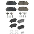 Front & Rear Premium Ceramic Brake Pads For Audi A8 Quattro 2019-2021 4M0698151