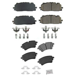 Front & Rear Premium Ceramic Brake Pads For Audi A8 Quattro 2019-2021 4M0698151
