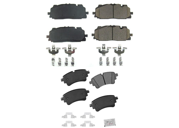 Front & Rear Premium Ceramic Brake Pads For Audi A8 Quattro 2019-2021 4M0698151