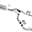 Weld On Muffler Dual Tail Pipe for Chevrolet Silverado 2019 2021 2022 2023 5.3L