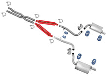 Dual Cherry Bomb Muffler Exhaust System For Dodge Charger 2006-2010 5.7L