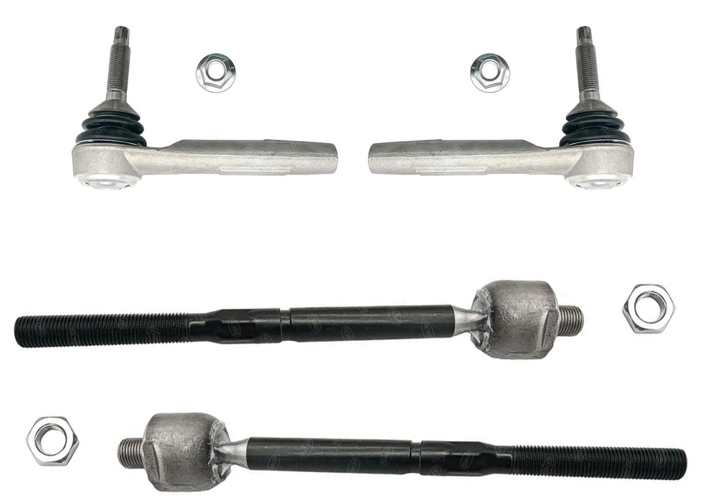 Front Inner & Outer Tie Rods Assembly For Tesla 3 2017 2018 2019 2020 2021 2023