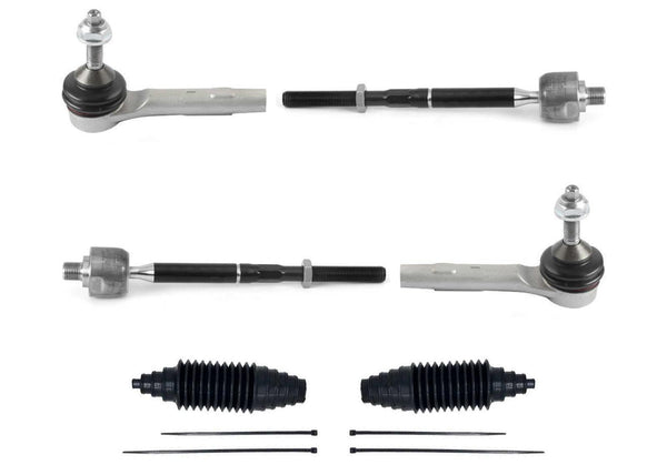 Front Inner & Outer Tie Rods Assembly For Tesla 3 2017 2018 2019 2020 2021 2023