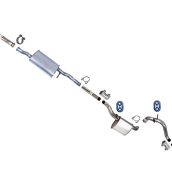 Muffler Flex Pipe Resonator Exhaust System for Chrysler Pacifica 2017 2020 2021