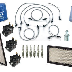 for 95-99 Camaro V6 3.8L Spark Plug Wire Set Plugs Air Gas Oil Filter Coils 15pc