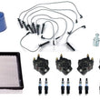 Platinum Spark Plug Ignition Wire Set Air Oil Filter PCV Coils for 98-99 Deville