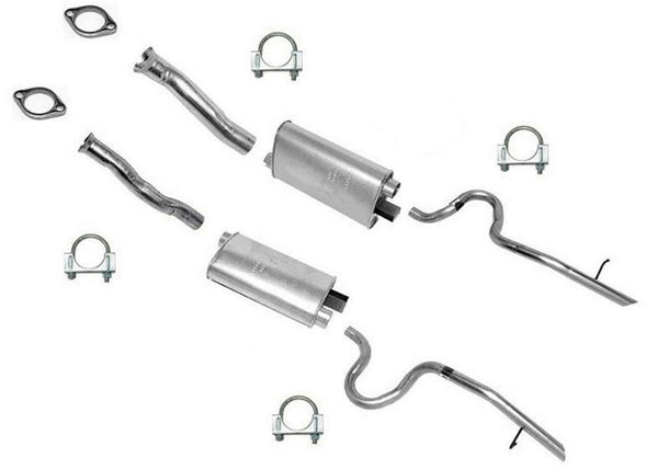 1988-1993 para Ford Mustang LX 5.0L doble silenciador tubo de escape doble marca Walker