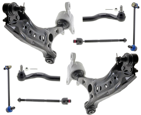 Lower Control Arms W/ Ball Joints Tie Rods & Links For Honda CR-V 2023 2024 Gas