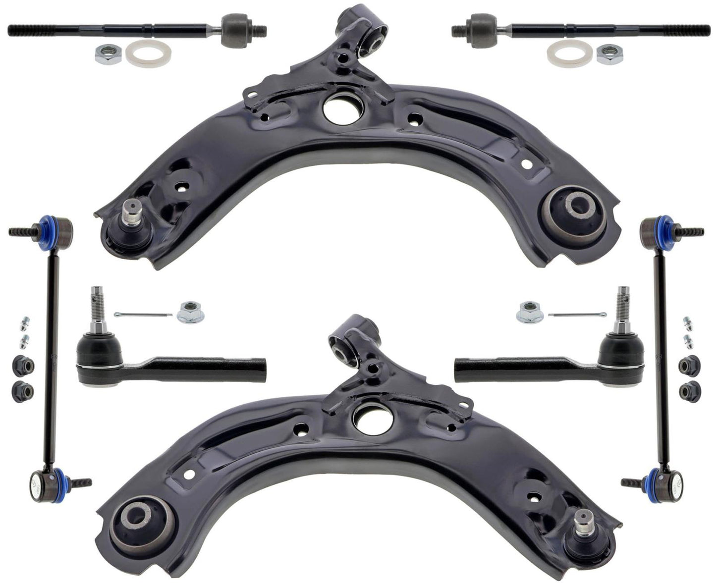 Lower Control Arms W/ Ball Joints Tie Rods & Links For Mazda CX-30 2020 22 2023