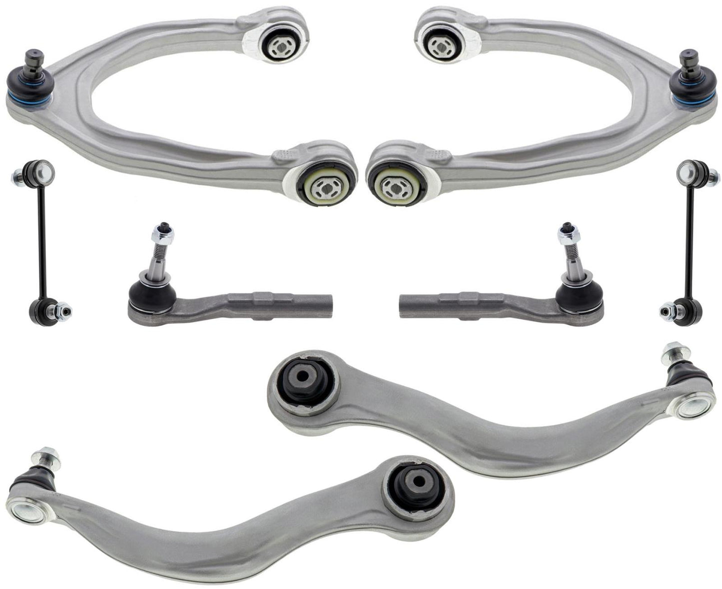 Front Upper & Lower Control Arms Tie Rods & Links For Alfa Romeo Stelvio 18-25