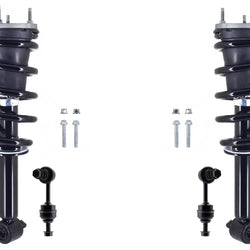 Front Complete Struts & Links For Silverado 1500 2019 2022 2023 4 Wheel Drive