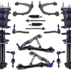 Frt Struts Control Arms Tie Rods & Links For Silverado 1500 19-23 4 Wheel Drive