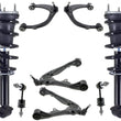 Front Struts Control Arms & Links For GMC Sierra 1500 2019-2023 4 Wheel Drive
